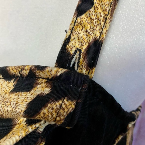 🥀TRIPP NWT animal corset dress, removable straps, back zipper *plus size 3* - Picture 7 of 14